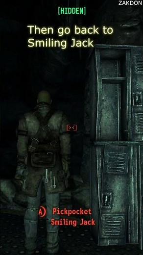 How to get Terrible Shotgun without killing Smiling Jack - Fallout 3 #Fallout3 #UniqueGun