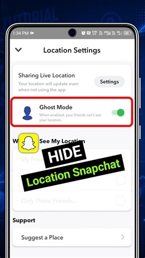 How to Hide Location on Snapchat 2026 | Turn Off Snapchat Location