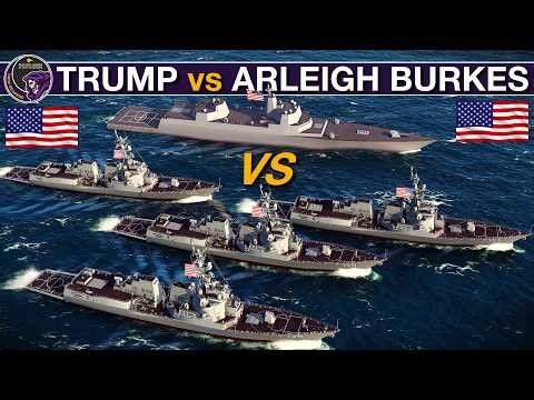 How Many Arleigh Burke Destroyers Could A Trump/Defiant Battleship Beat? | Sea Power