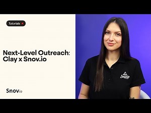 Build Your Dream Outreach Stack: Snov.io + Clay