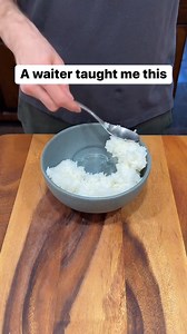 Easy Rice bowl 🍚 🤩 Wes & Alison share a helpful DIY takeout cooking tutorial for making a bowl out of rice to hold your food. This original video was produced by Network Media, Wes and Alison. | Life With Wes & Alison