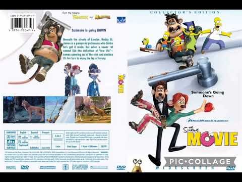 The Simpsons Movie (2006) DVD Covers Widescreen Dreamworks