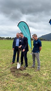 Sod turning for Harmony’s new Tauhei solar farm in Te Aroha. It will be New Zealand’s largest and will power 35,000 homes by the end of 2026. When that energy hits the grid, it will mean lower prices, a stronger economy, and more jobs. Great to see progress. | Simon Watts MP for North Shore