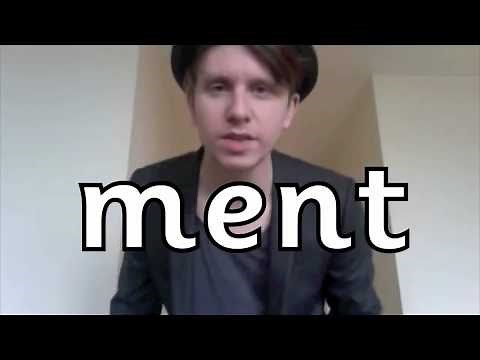 -ment words - suffix - spelling