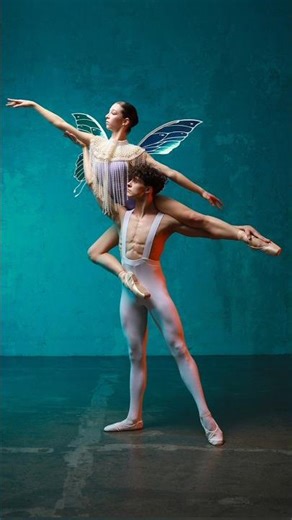 🇺🇦 Model poses for photoshoot📸 Ballet. Models Yana and Artem