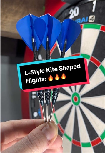 I still don’t know whether to practice with standard Number 6 flights, or @L-style L4 Pro Kite-Shaped flights. Both shapes seem to really work for me 🤔 . . . #darts #dartsplayer #dartscommunity #dartsfamily #dartsaddict