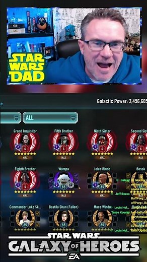 Grand Inquisitor Farmed First in Galaxy of Heroes!! #swgoh #starwars #galaxyofheroes #inquisitors