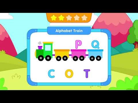 Alphabet train game #gaming