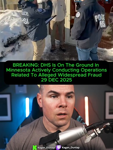 DHS Operations Targeting Alleged Fraud in Minnesota