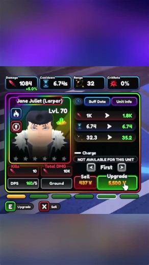 Universal Tower Defense X || Jane Juliet Ruler Trait Showcase #roblox #viral #gaming