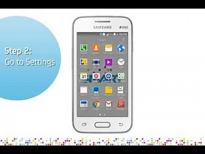 Samsung Galaxy V Plus: Turn on/off data roaming