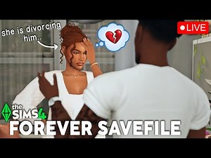 Creating LORE & DRAMA in my Single Dad family for The Sims 4 Forever Savefile