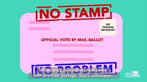 3.9K views · 20 reactions | If you vote-by-mail, you have options for when, where, and how to return your completed ballot. #VoteCalifornia | California Secretary of State | Facebook