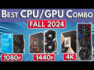 🛑STOP🛑 Buying Bad Combos! Best CPU and GPU Combo 2024 (FALL UPDATE)