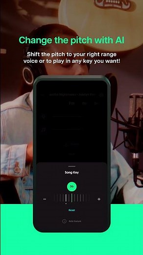 How to use the Pitch Changer - Moises App