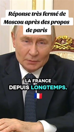 Vladimir Putin accuses Emmanuel Macron