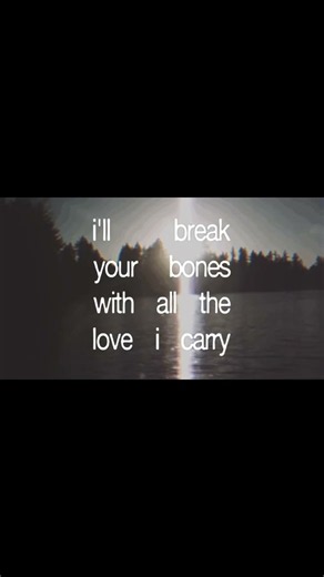 I’ll break your bones…#lyrics #sleeptalking #lyricvideo #capcut #capcutedit # #toosick