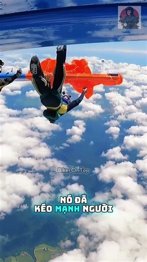 The paratrooper got caught in the plane's wing! @atsbgovau #shorts