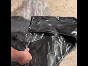 SU12 Inflatable PVC suit folding video