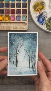 70K views · 4K reactions | Another little loose salt winter tree...