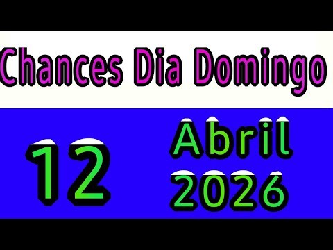 Results and Chances for Sunday, April 12, 2026