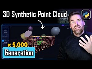 How to Generate Synthetic 3D Point Cloud Rooms with Labels (Python Tutorial)
