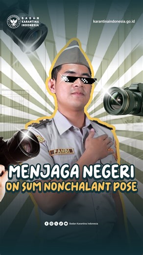 Badan Karantina Indonesia on Instagram: "Untung ada Badan Karantina yang selalu siap siaga menjaga negeri😁 #Barantin #BadanKarantinaIndonesia"