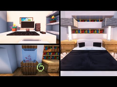 Minecraft: Modern Decorations for Your Room
