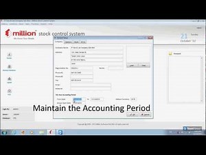1) Step To Maintain Company Profile On Million Accounting Software