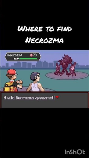 How to find Necrozma in Pokemon Radical Red #pokemon