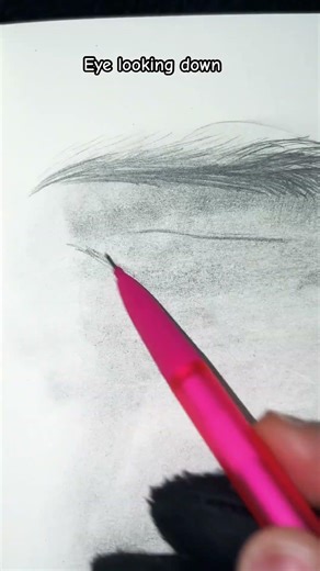 Realistic eye studyDo you feel it too? #viral #sketch