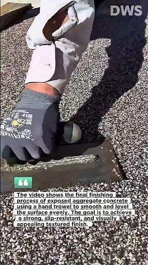 How to Apply Exposed Aggregate Concrete Finish – Smooth and Durable Surface Technique