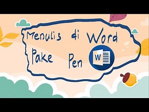 Cara mengaktifkan pen di word dan power point -Belajar Matematik