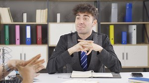 Negative, wrong body language movements.