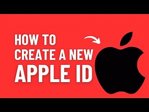How to Create a New Apple ID (Apple Account)