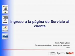 Software contable ContaPyme - Ingreso a la página de servicio al cliente