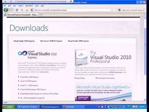 Installing Microsoft Visual C++ 2010 - Windows XP