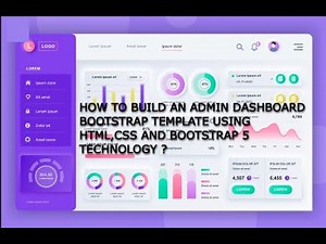 Admin Dashboard Bootstrap Template (Part 1) | Admin Dashboard BS 5 | HTML, CSS, Bootstrap 5 Template