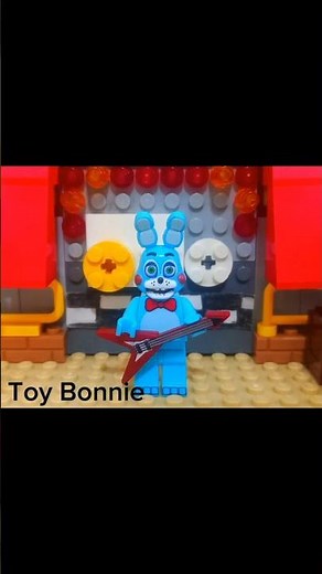 Lego Five Nights at Freddy's 2 Minifigures/ FNAF 2 movie #shorts #fnaf2movie #fnaf #legofnaf #lego