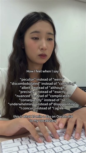 I used to know basic English words, but I always struggled to express myself naturally. 😭