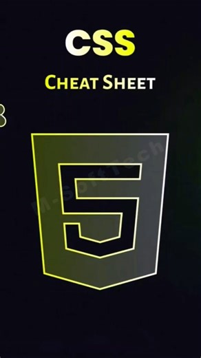 CSS CheatSheet #shorts #learnhtml5andcss3 #cheatsheet #webdesign #webdevelopment #coding #viral