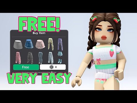 [VERY EASY] GET ALL PANTS ON ROBLOX FOR FREE🤩