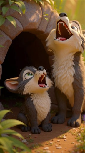 A Lovely Wolf Pack #kidsentertainment #AnimatedAnimals #animalslover #reelsvideoシ #viralreelschallenge #viralchallenge #animals #animalkingdom | AniVids | Facebook