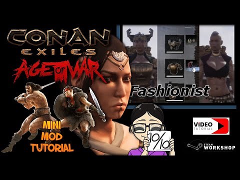 🎓Revamp Your Thralls' Look with Mirror Magic: Conan Exiles Fashionist Mod Guide