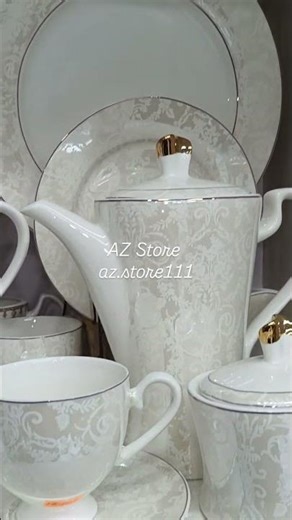 Hand Embossed Tea Set for 6 Person 24 PCs, For Orders 03363453999.