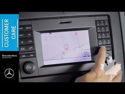 Using Navigation in your Mercedes-Benz Sprinter or Metris Van