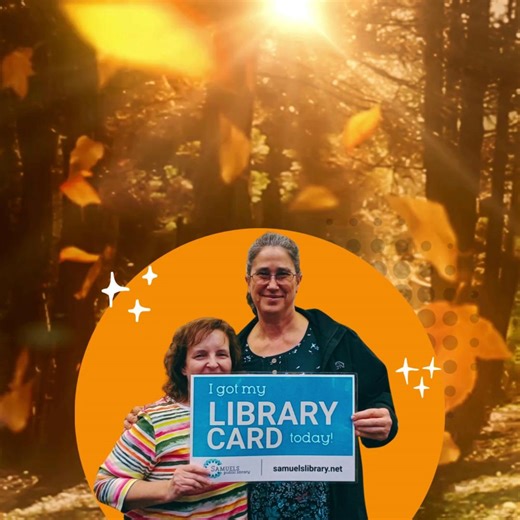 Welcome to all the new patrons who joined Samuels Library in November! We had 153 people sign up for a library card and 143 renew their library card. 📚 #samuelslibrary | Samuels Public Library
