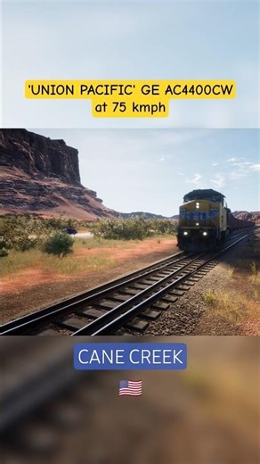 GE AC4400CW #trainsimworld #shorts #usarailway #trainspotting