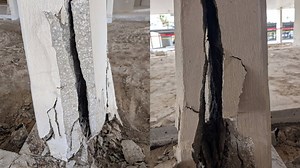 Residents evacuated from Clearwater condo after crack found in column