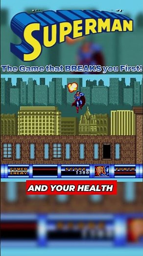 Superman on Sega Genesis – The Game That Breaks You First! #gaming #retro #nintendo